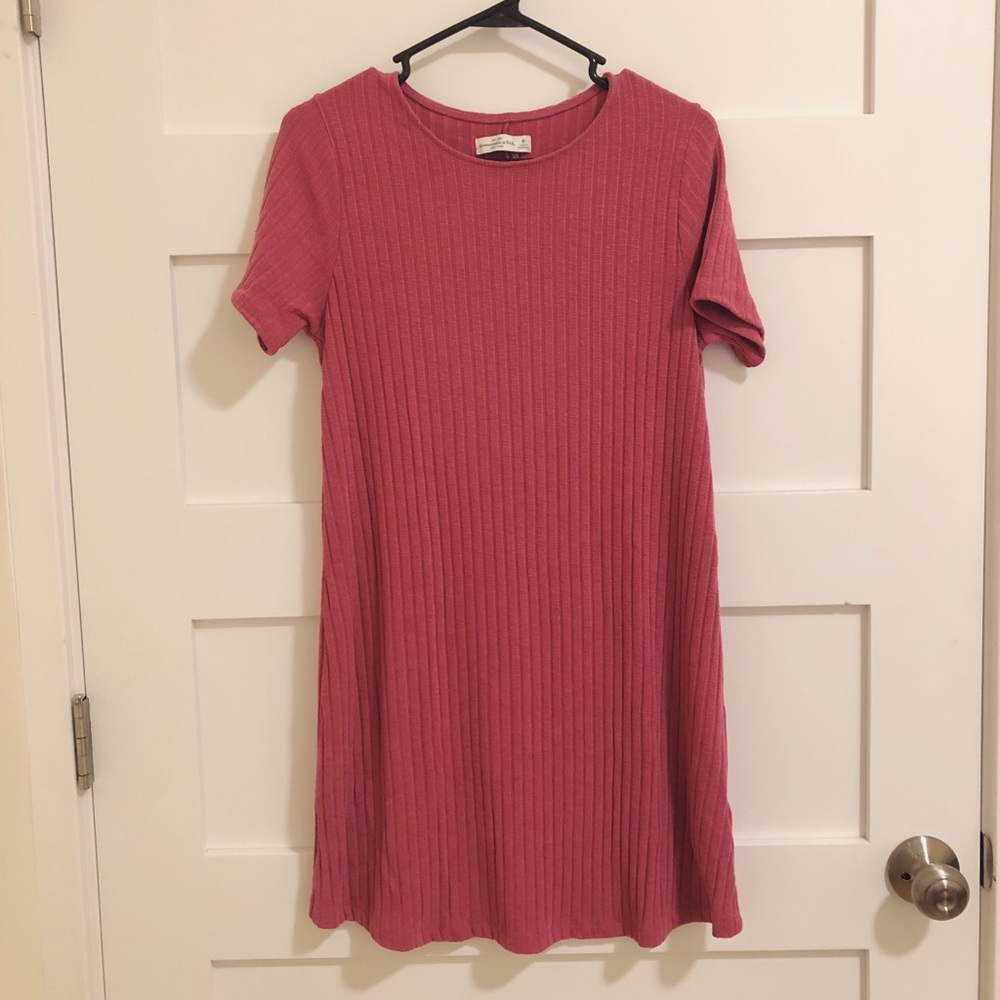Pink Abercrombie T-shirt Dress